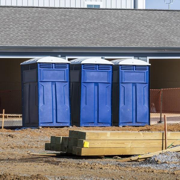 Heavy-duty construction site porta potty in Owensboro, Kentucky